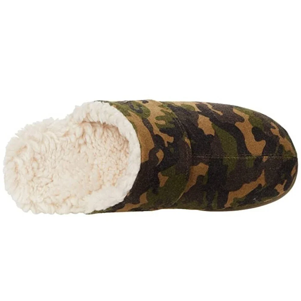 Vionic Alfons H8280F1300 Slippers Mens 10 Green Camouflage Slip On Mule JOBB1289